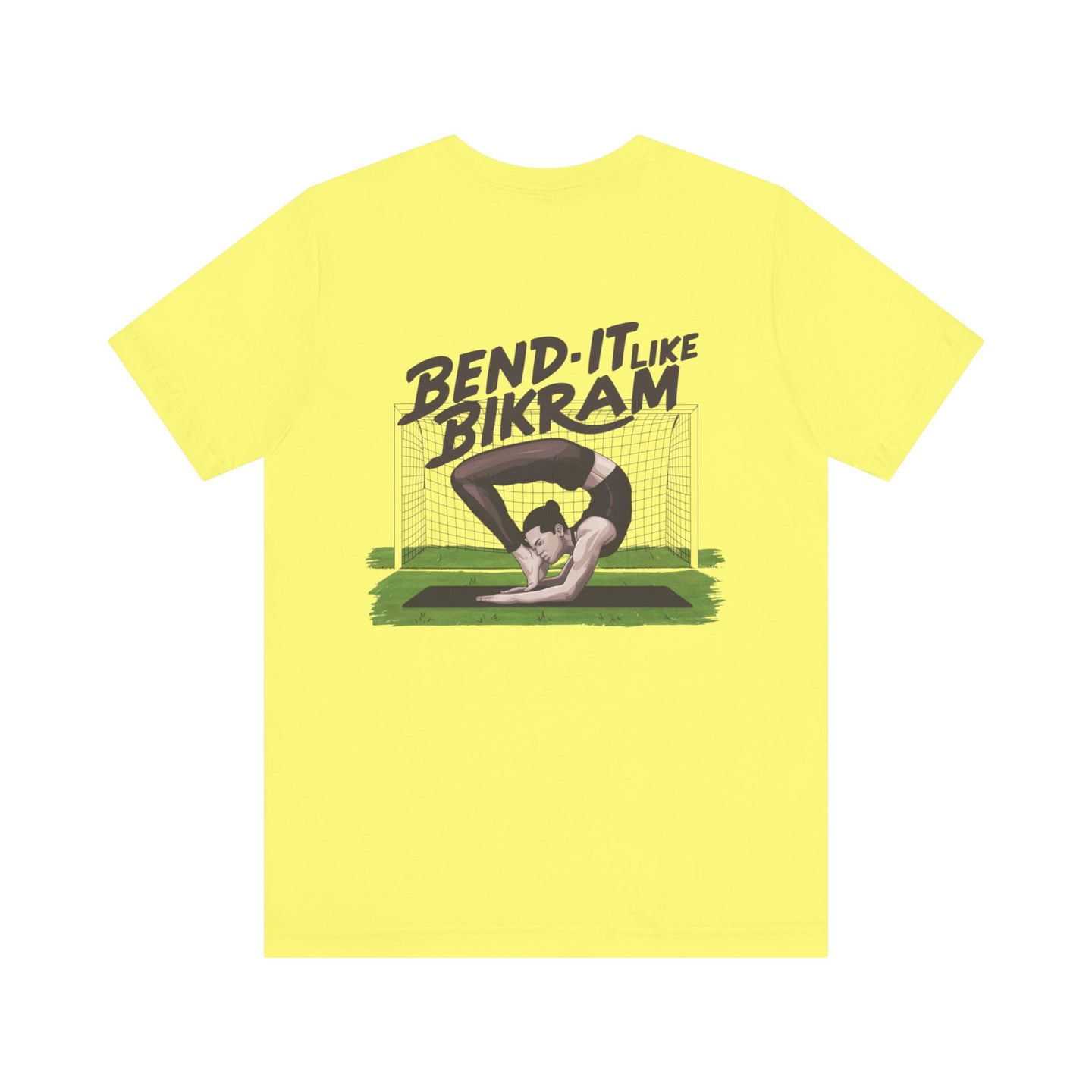 Yoga Tee "Bend It Like Bikram"